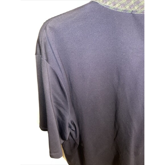 Ralph Lauren RLX Golf Shirt Men’s Size XL Blue Polo Short Sleeve Button Collar - Picture 11 of 12